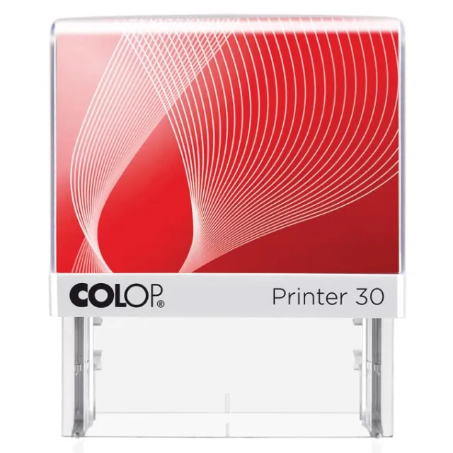 Colop Printer 30 kantoorstempel met voucher, 47 x 18 mm zwart