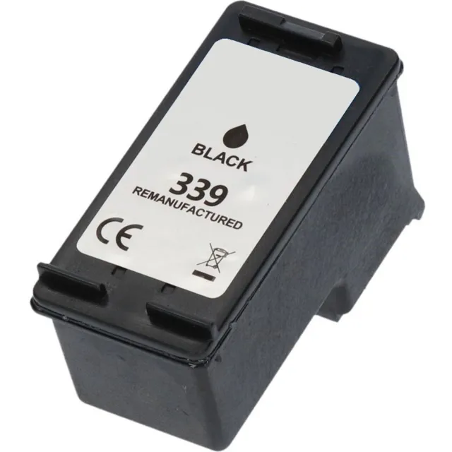 InktDL Huismerk geschikt voor HP 339 XL Inktcartridge Zwart - Geschikt voor Deskjet 6540 - 6620 - 6840 - 6940 - 6980 - Photosmart 2575 - 2610 - 8450 - 8750 - D5160