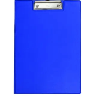 Maul Klembordmap MAUL A4 staand PVC met penlus blauw
