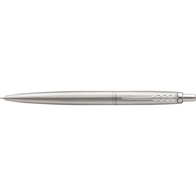 Parker Jotter XL Monochroom balpen, Stainless Steel, in giftbox blauw