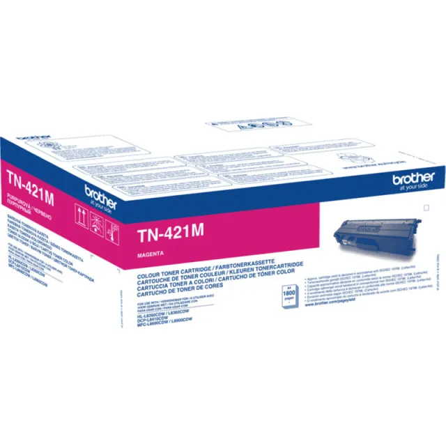 Brother TN-421M tonercartridge magenta