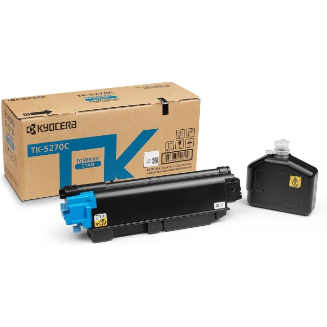 Kyocera TK-5270C - Tonercartridge - 1 stuk - Origineel - Cyaan