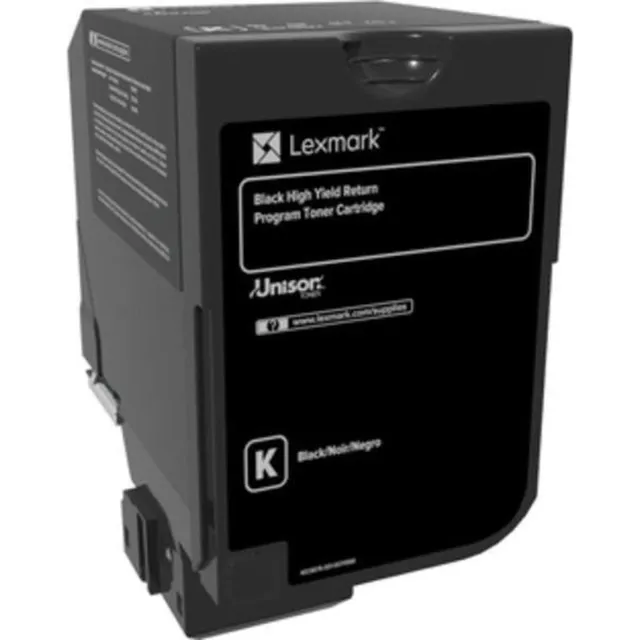 Lexmark Toner High Yield Return Programme Black for CX725 25k Zwart