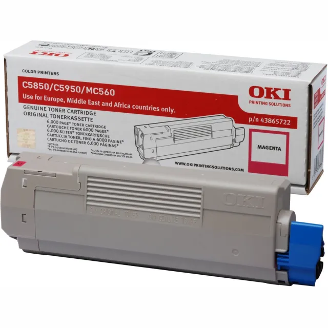 Oki Tonercartridge C5850 - magenta