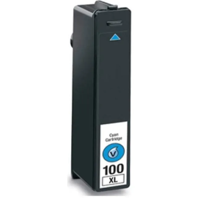 Inktkenners Inktcartridge geschikt voor Lexmark 100XL | 1x Cyaan geschikt voor S400 - S500 - S600 - S800 Series - Genesis - Impact - Interact - Interpret - Intuition - Pinnacle Pro901 - Platinum Pro900 Series - Prestige Pro800 Series - Prevail Pro700 Series