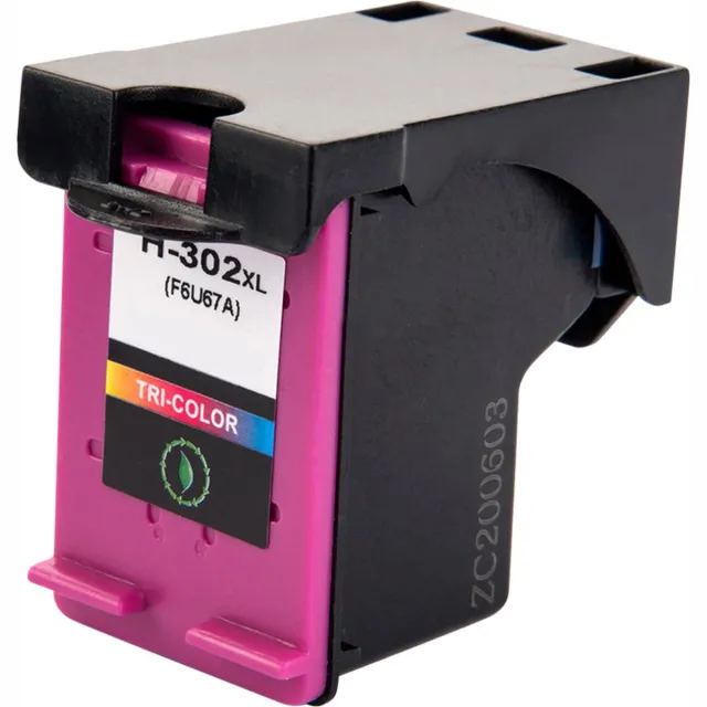 Inktkenners Inkt cartridge - 1X TRI-color - geschikt voor (HP 302XL) - Cartridges Geschikt voor HP OfficeJet 5230, 5220, 4658, 4656, 4650, 3833, 3830, Envy 4520, 4524, 4525, 4528, DeskJet 2130, 3630, 3631, 3633, 3634, 3636, 3637 en 3640 Tri-color 18ml