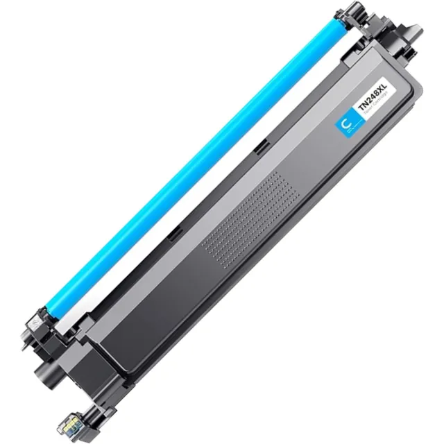 Inktkenners Toner Geschikt Voor Brother TN-248 | 1x Cyaan Geschikt voor Brother L3515CDW - L3520CDW - L3527CDW - L3555CDW - L3560CDW - L3215CW - L3220CW - L3240CDW - L8230CDW - L8240CDW - L3740CDW - L3760CDW - L8340CDW