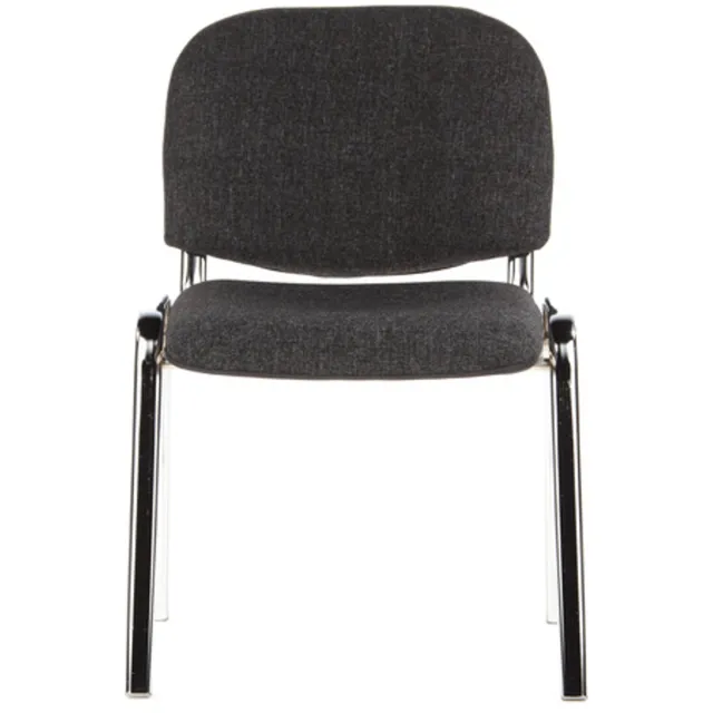 hjh office XT 600 - Bureaustoel - Conferentiestoel - Bezoekersstoel - Grijs / chroom