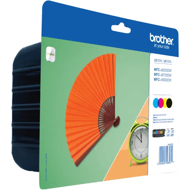 Brother LC-129XL - Inktcartridge / Zwart / Geel / Magenta / Cyaan / Hoge Capaciteit Black,Blue,Red,Yello