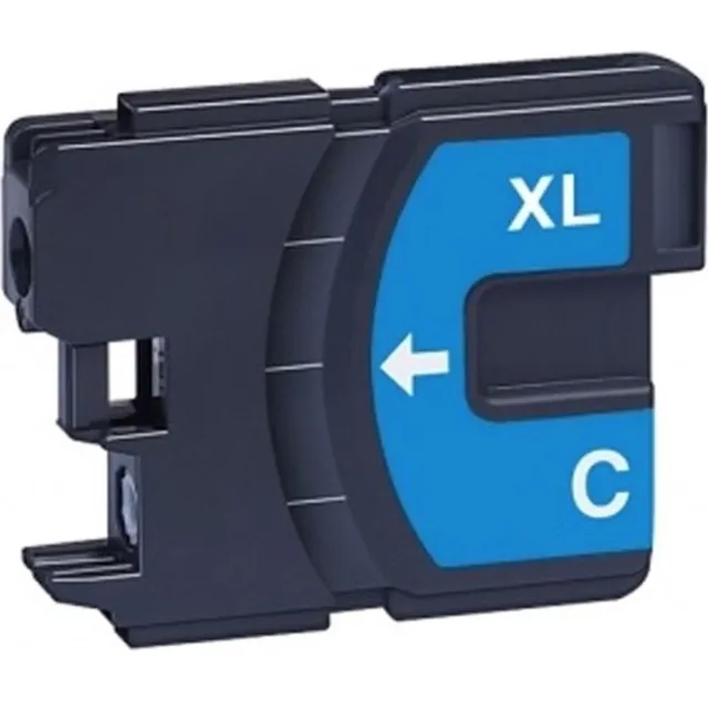 Inktkeuze LC-1100 XL Cyaan - Huismerk inktcartridge compatible met Brother DCP J125 \ DCP J140W \ DCP J315W \ DCP J515W \ MFC J220 \ MFC J265W \ MFC J410 \ MFC J415W