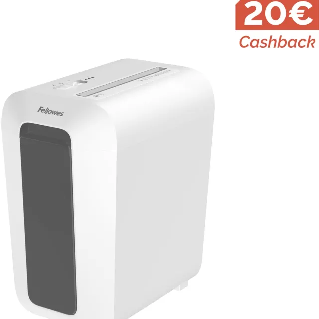 Fellowes Powershred papiervernietiger LX65, wit