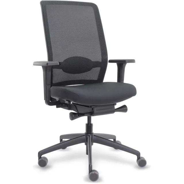 Workliving Ocean Mesh - Ergonomische Bureaustoel NEN 1335 Zwart