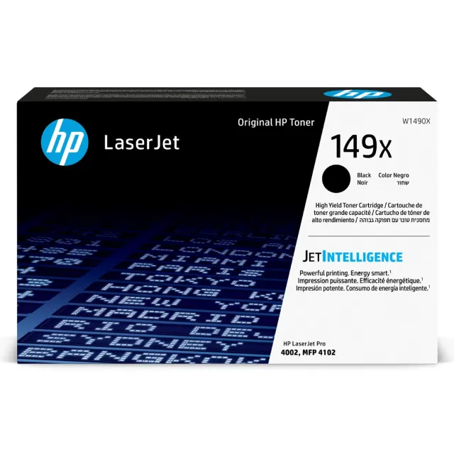 Hp toner 149X, 9.500 pagina's, OEM W1490X, zwart
