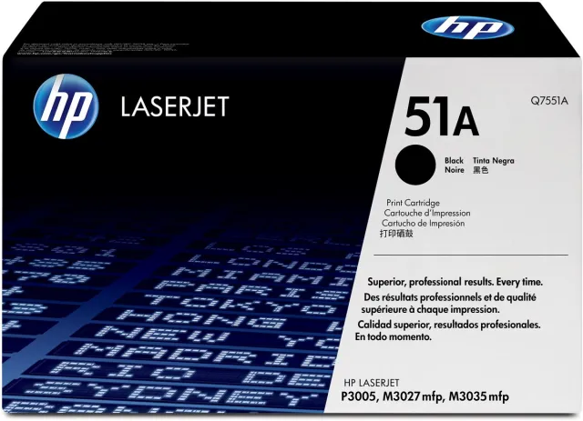 HP 51A -Tonercartridge / Zwart