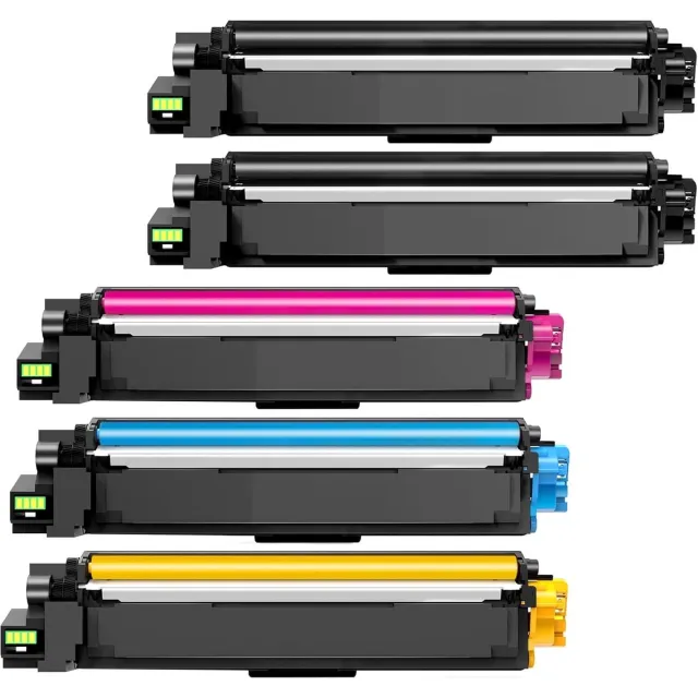 InktDL Huismerk geschikt voor Brother TN-241 / TN-245 Toner cartridges - Multipack + Extra Zwart - DCP-9015CDW - DCP-9020CDW - HL-3140CW - HL-3170CDW - MFC-9330CDW - MFC-9340CDW 2X Zwart