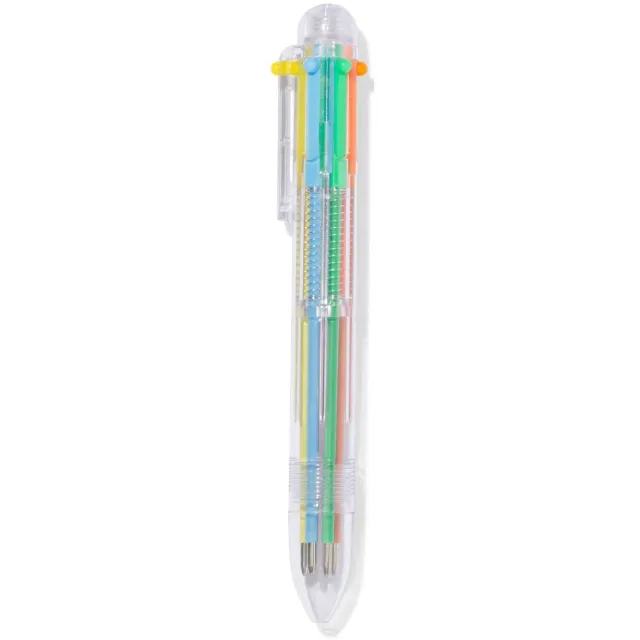 HEMA 6-kleurenpen in pastelkleuren