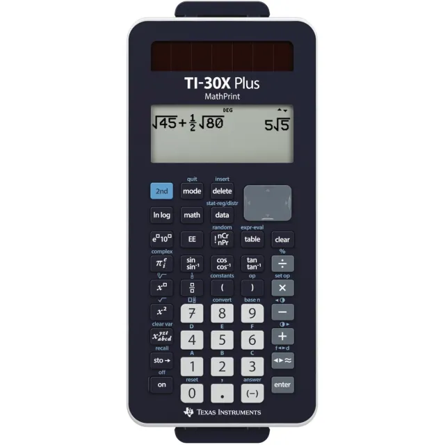 Texas Instruments Texas TI-30X Plus MathPrint wetenschappelijke rekenmachine