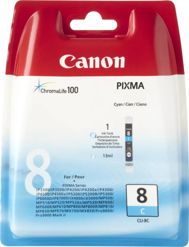 Canon CLI-8C- Inktcartridge / Cyaan