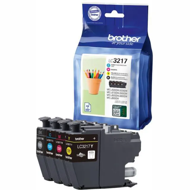 Brother LC-3217 - Inktcartridge - Zwart / Cyaan / Magenta / Geel