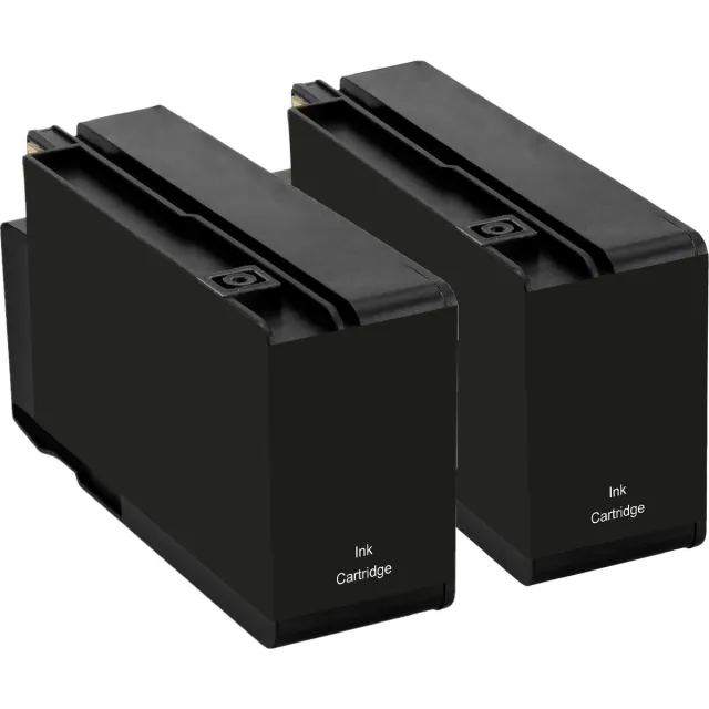 InktDL Huismerk geschikt voor HP 950XL inktcartridges - 2X Zwart - Geschikt voor OfficeJet Pro 276DW - 8100 - 8600 - 8610 - 8620 Duopack 2X Zwart