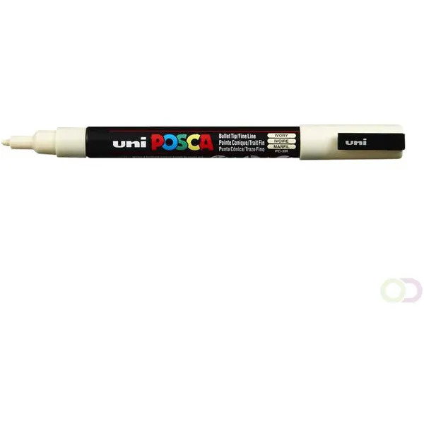 Posca Paintmarker Uni POSCA PC3M fijn ivoor