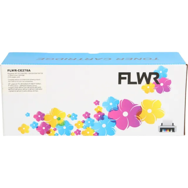 FLWR Toner / 78A / Zwart - Geschikt voor HP