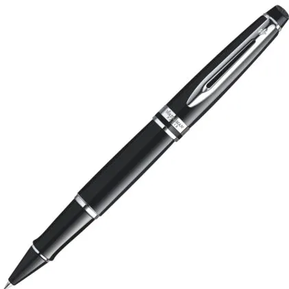 Waterman Rollerpen Waterman Expert black lacquer CT fijn