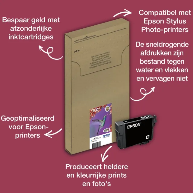 Epson T0807 - Inktcartridge / Kleur