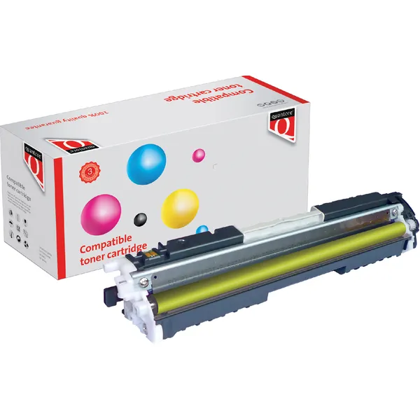 Quantore Tonercartridge Quantore alternatief tbv HP CE126A geel