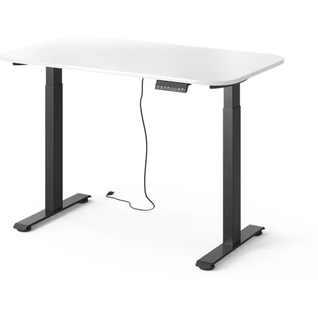 Vicco Elevate Bureau – 120 x 70 cm 2 motoren Zwart/wit