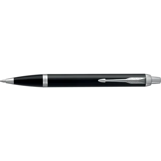 Parker Balpen parker im black ct medium blauw